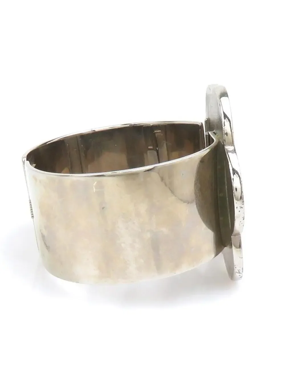 Auth Chanel Camellia Flower Bangle #303050C39B